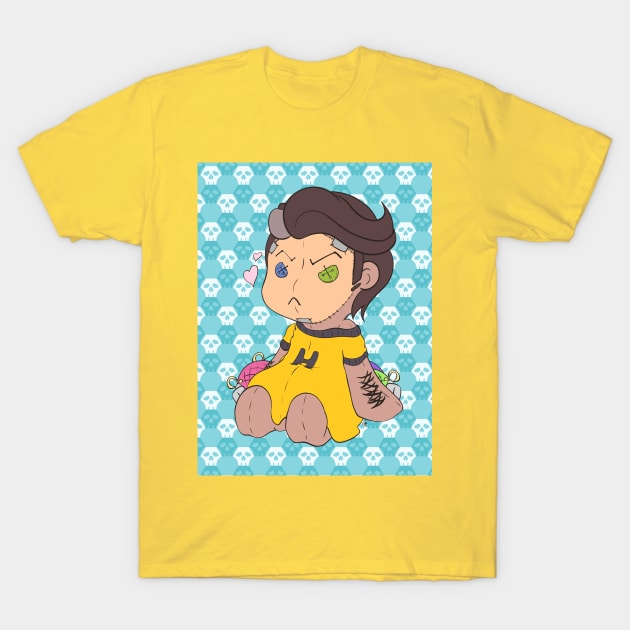 Handsome Plush T-Shirt by MimiChii